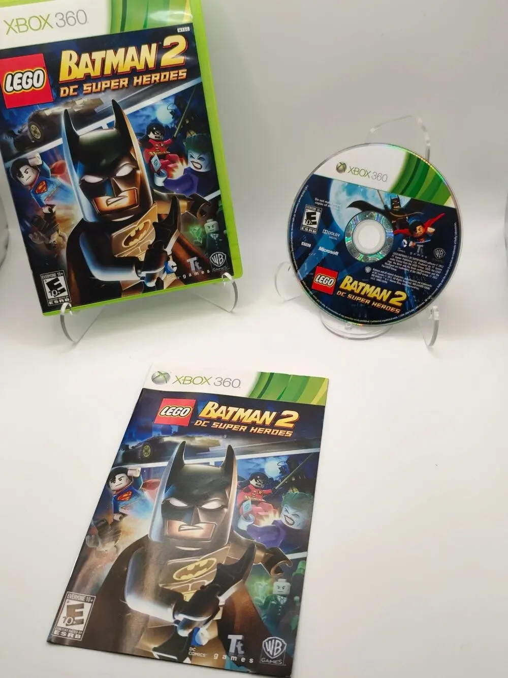 LEGO Batman 2 DC Super Heroes Xbox 360 CIB w/ Manual